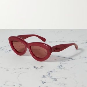 LOEWE EYEWEAR
Inflated cat-eye acetate sunglasses
